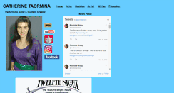 Desktop Screenshot of catherinetaormina.com